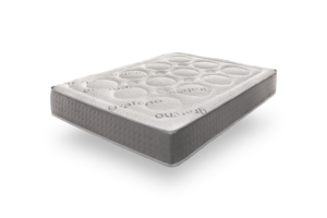 Colchón Stefany 25 cm con muelle ensacado y tejido grafeno, doble cara