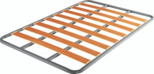 Somier Eco metálico con tubo 30×30 mm y tacos antirruido