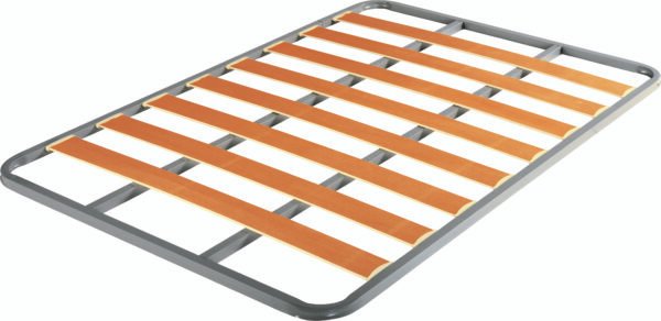 Serkades_Somier_115 Somier Eco metálico con tubo 30×30 mm y tacos antirruido