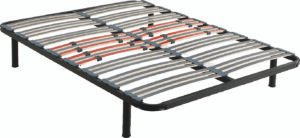 Somier multiláminas acabado grafito con láminas 40×30 mm