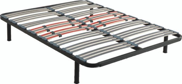 Serkades_Somier_M-40 Somier multiláminas acabado grafito con láminas 40×30 mm