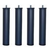 Pack de 4 patas redondas para somier o base en dos alturas (25 cm y 33 cm)