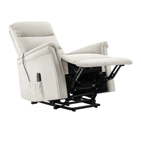 Sillón relax levantapersonas Portland con mando y tapicería antimanchas